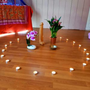 Centre d’accueil dans le temple