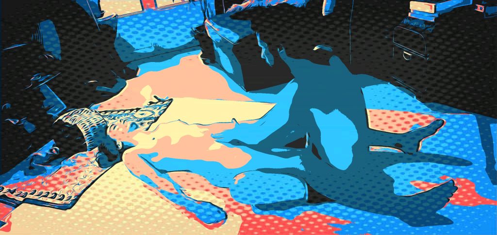 massage d'une femme par un homme
